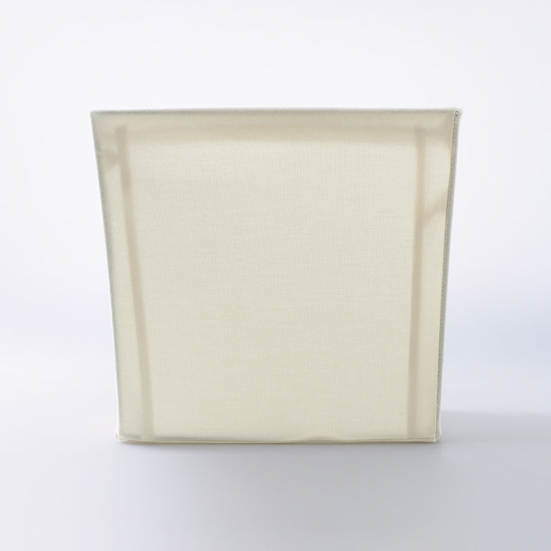 스탠다드 프로덕트 캔버스풍 세탁 가능 와이어 바구니 수납함 19cmx28cmx25cm