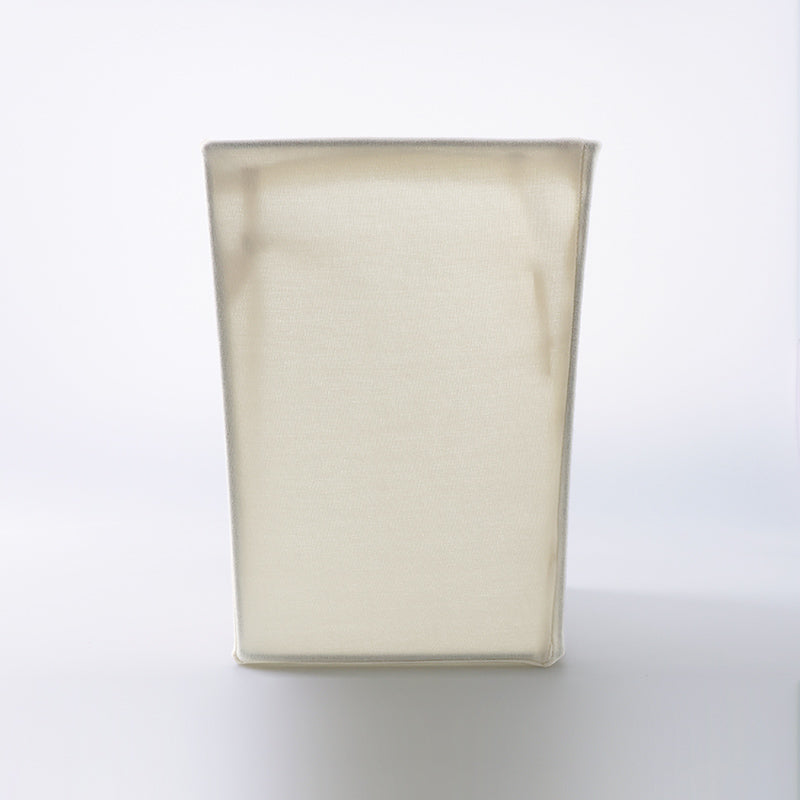스탠다드 프로덕트 캔버스풍 세탁 가능 와이어 바구니 수납함 19cmx28cmx25cm