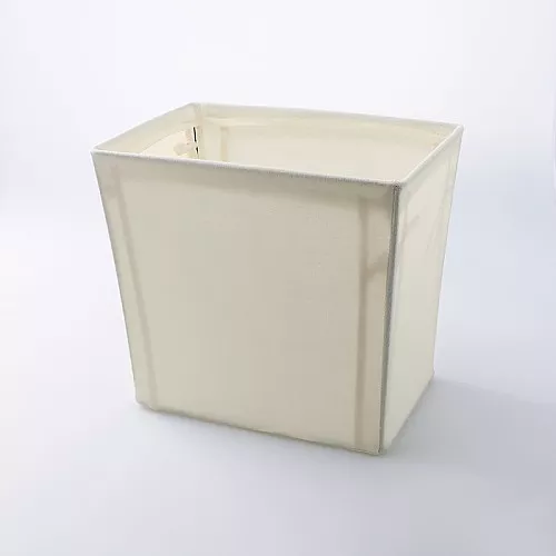 스탠다드 프로덕트 캔버스풍 세탁 가능 와이어 바구니 수납함 19cmx28cmx25cm