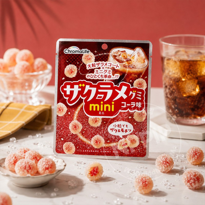 세븐일레븐 크로마라이프 자쿠라메 구미 미니 콜라맛 젤리 43g