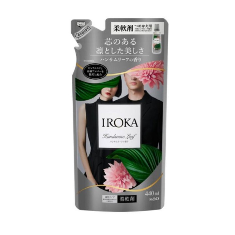 카오 이로카 핸섬 리프 섬유유연제 리필 440ml