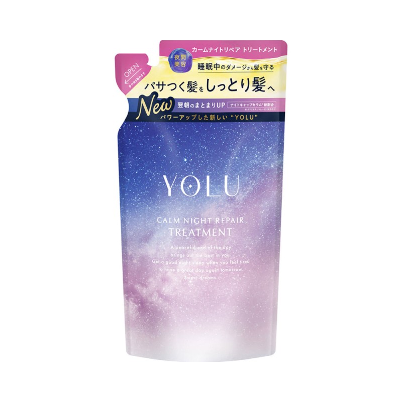 YOLU 요루 캄 나이트 리페어 트리트먼트 리필 370g