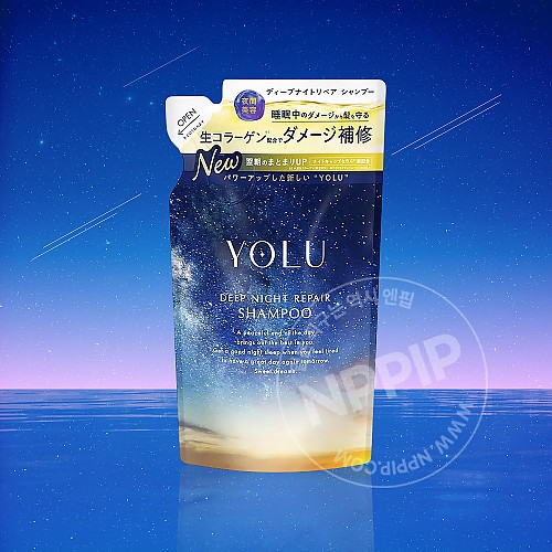 YOLU 요루 딥 나이트 리페어 샴푸 리필 350ml