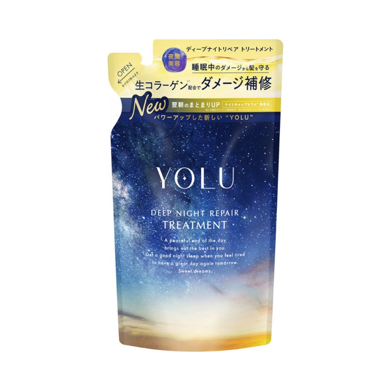 YOLU 요루 딥 나이트 리페어 트리트먼트 리필 350g