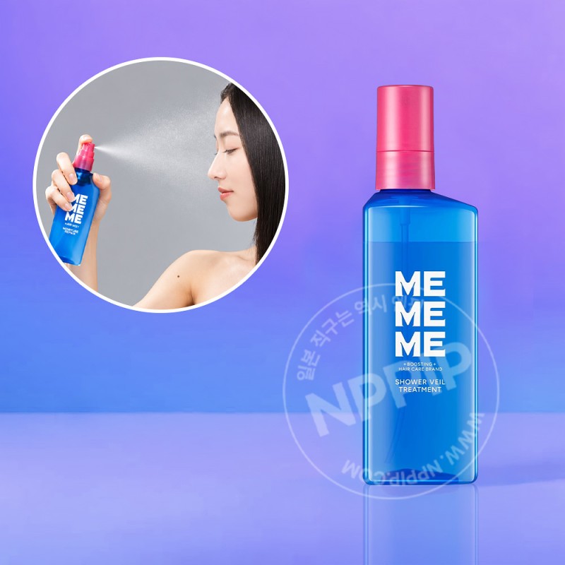 카오 MEMEME 샤워 베일 헤어 워터 미스트 트리트먼트 180ml