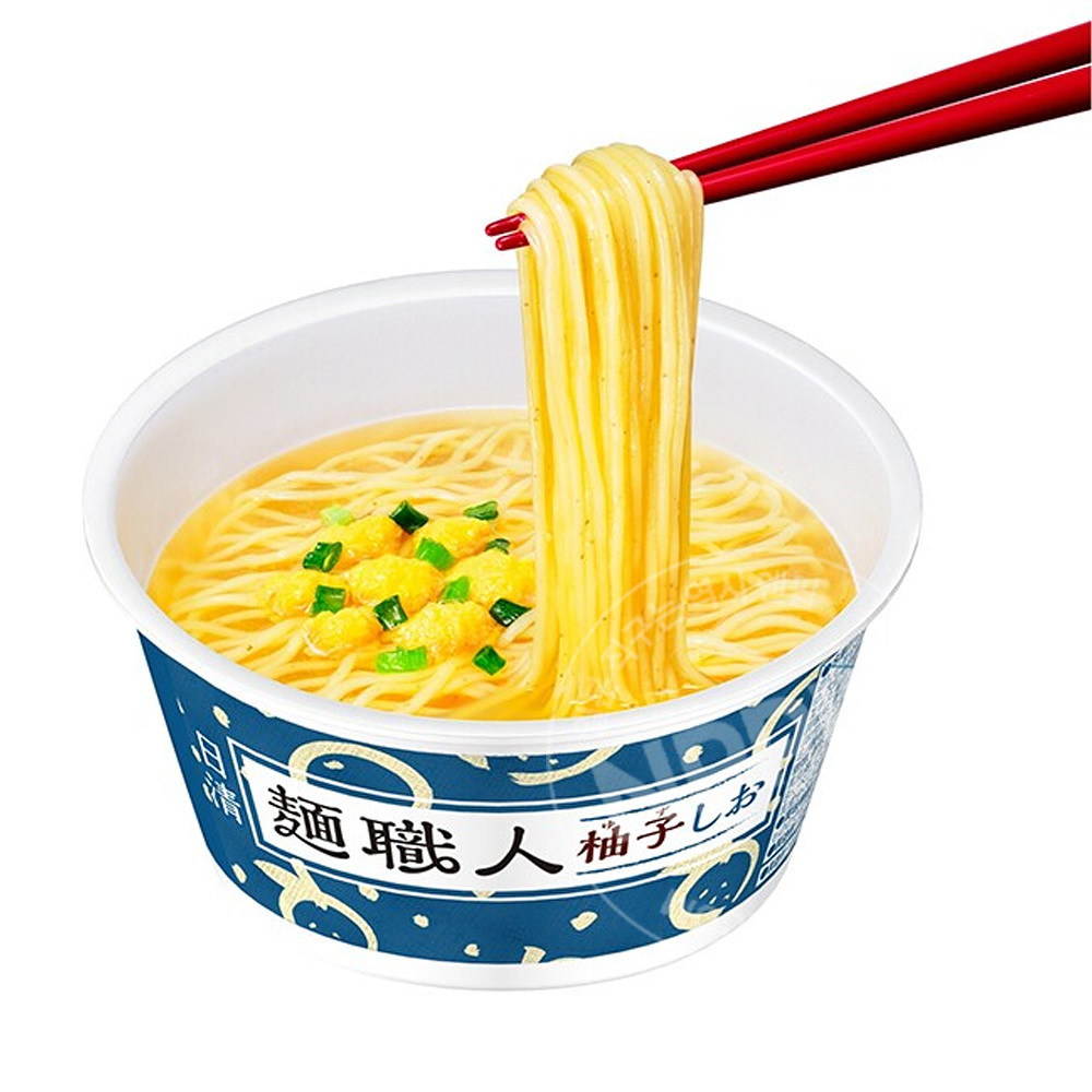닛신 면장인 장인의 유자소금 논프라이면 라멘 76g