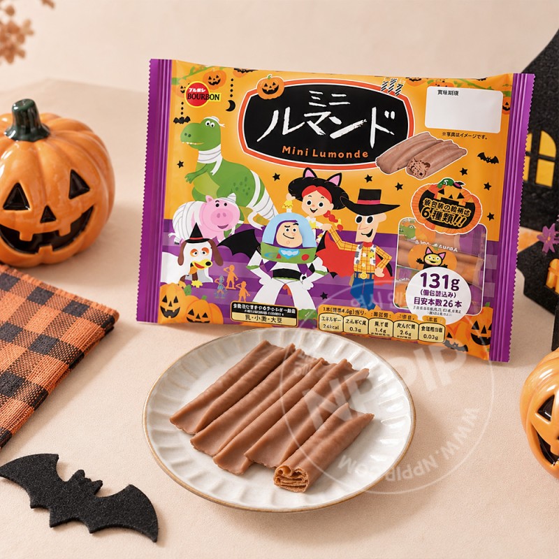 할로윈 한정 부르봉 디즈니 미니 루만도 131g