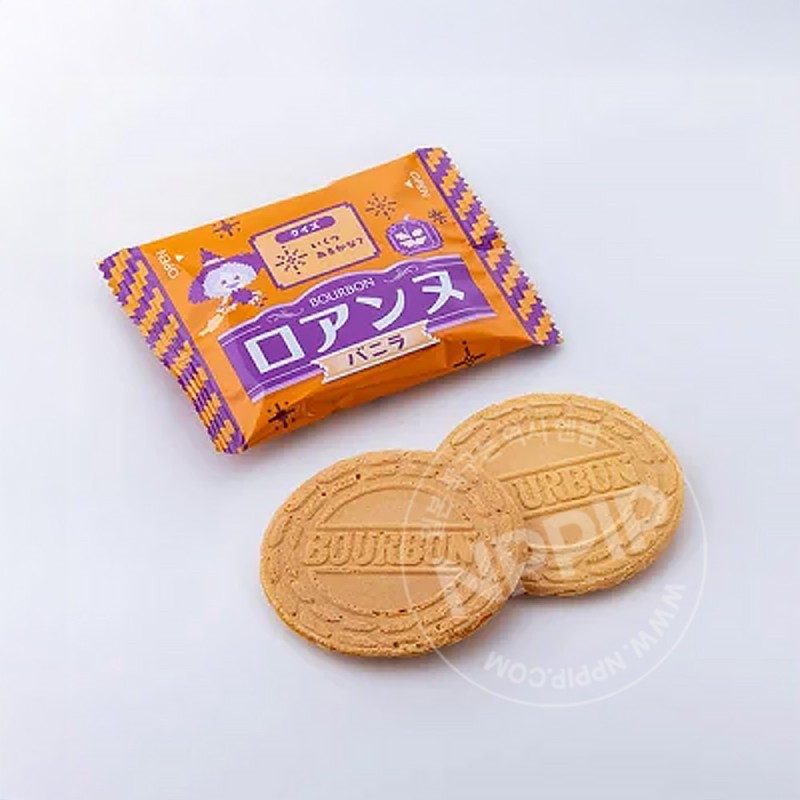 할로윈 한정 부르봉 로안느 바닐라맛 16매입