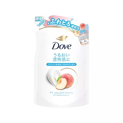 도브 바디솝 피치 화이트티향 바디워시 리필용 340g