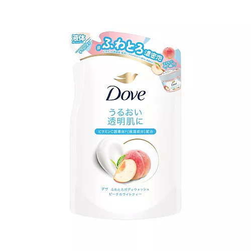 도브 바디솝 피치 화이트티향 바디워시 리필용 340g