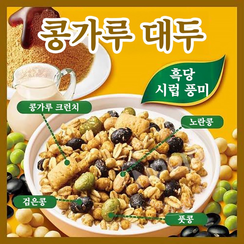 닛신 고로그라 그래놀라 시리얼 키나코 대두 320g