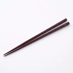 스탠다드 프로덕트 와카사 칠기 젓가락 2면 조각 주홍 식기세척기 대응 22.5cm