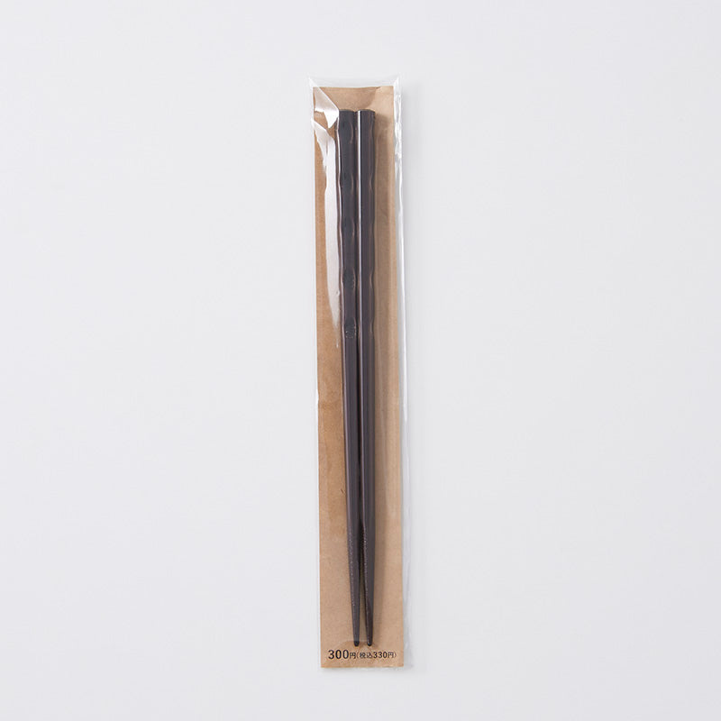 스탠다드 프로덕트 와카사 칠기 젓가락 2면 조각 회색 식기세척기 대응 22.5cm