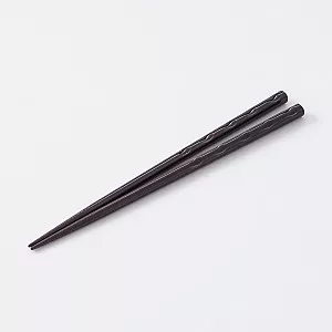스탠다드 프로덕트 와카사 칠기 젓가락 2면 조각 회색 식기세척기 대응 22.5cm