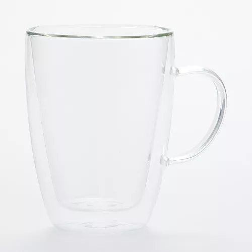 스탠다드 프로덕트 이중 내열유리 머그컵 300ml