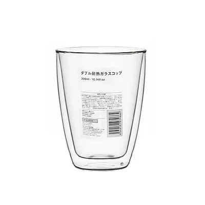 스탠다드 프로덕트 이중 내열유리 컵 300mL