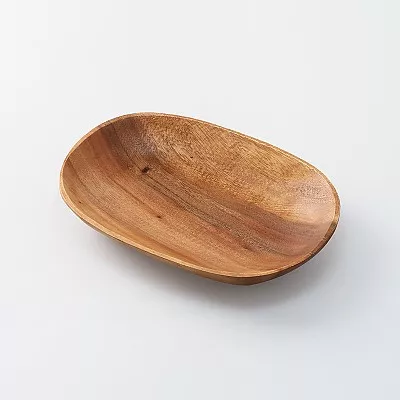 스탠다드 프로덕트 오벌 플레이트 아카시아