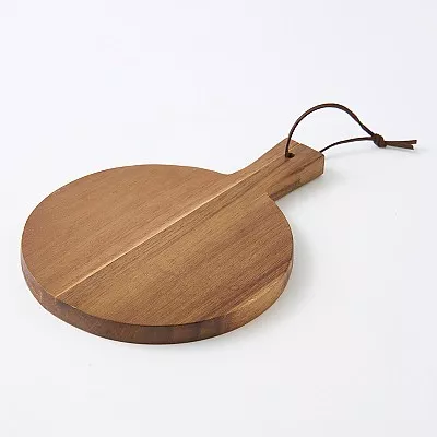 스탠다드 프로덕트 아카시아 커팅보드 원형 23.5cmx17.5cmx1.5cm