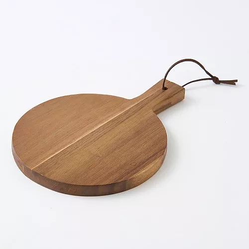 스탠다드 프로덕트 아카시아 커팅보드 원형 23.5cmx17.5cmx1.5cm