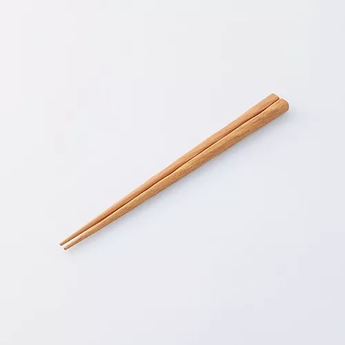 스탠다드 프로덕트 천연목 젓가락 4벌 세트 깎기형 23cm
