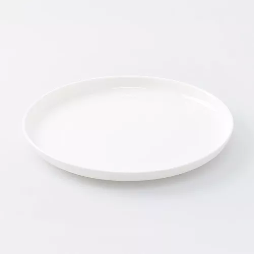 스탠다드 프로덕트 본차이나 접시 바닥면이 넓은 디자인 20cm
