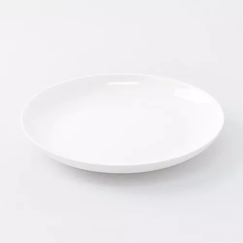 스탠다드 프로덕트 본차이나 접시 림이 편한 디자인 20cm