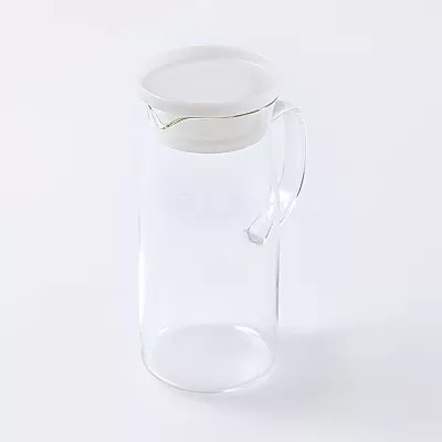 스탠다드 프로덕트 내열유리 워터피처 물병 손잡이 800mL
