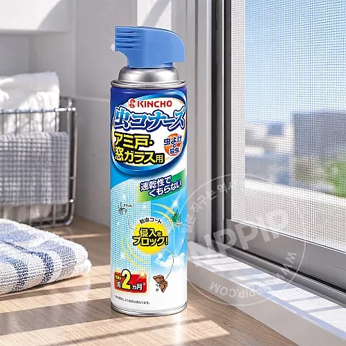 킨쵸 벌레 코너즈 방충망 창문 유리용 스프레이 450mL