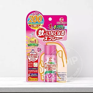 킨쵸 모기 스프레이 200회분 로즈향