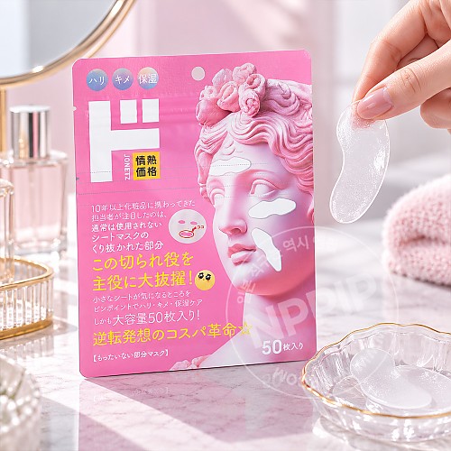 돈키호테 부분 마스크팩 눈밑 주름팩 50매입 일본 화장품