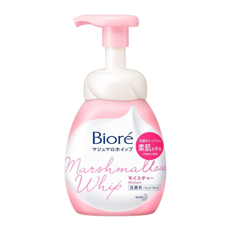 비오레 마시멜로 휩 모이스쳐 150ml 거품형 세안제 클렌징폼