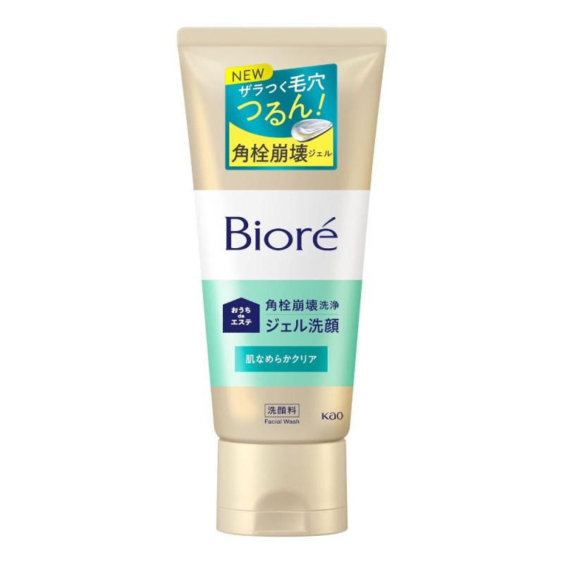 비오레 오우치de에스테 젤 세안 매끈 클리어 180g 모공 케어