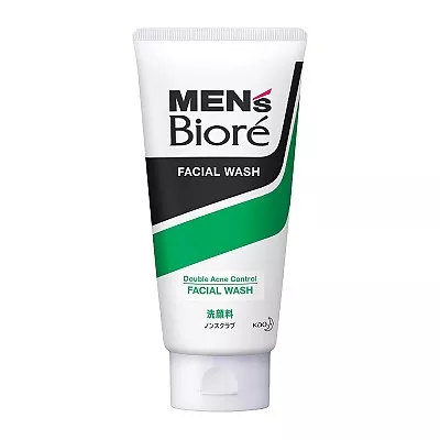 멘즈 비오레 약용 아크네케어 페이셜 워시 세안제 클렌징폼 130g