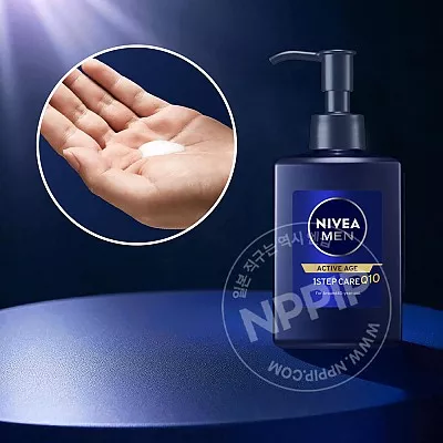 니베아멘 액티브에이지 원스텝 케어 Q10 세안제 클렌징밀크 150ml