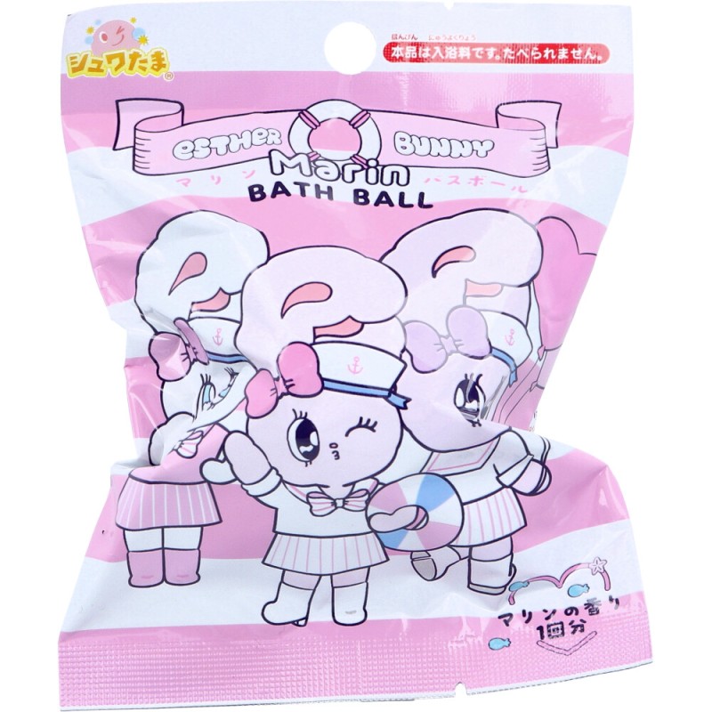 슈와타마 에스터 버니 마린 배쓰밤 입욕제 바다향 랜덤 피규어 포함