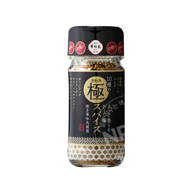 토리젠푸드 하카타 카미토리 감수 10종의 극 스파이스 소금 조미료 55g