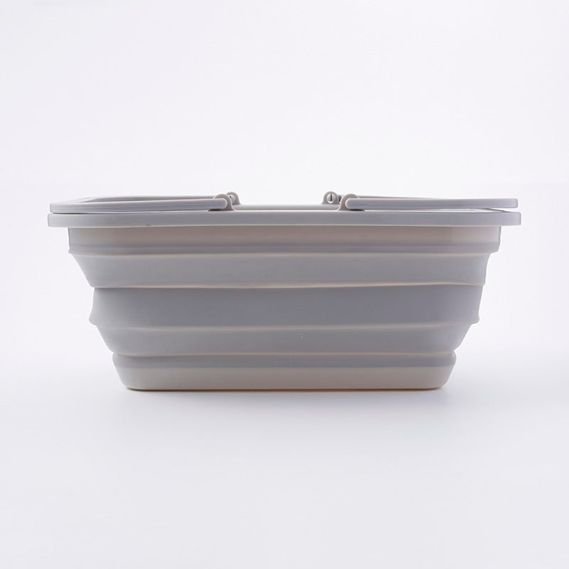 스탠다드 프로덕트 접이식 소프트 바스켓 그레이 9.35L