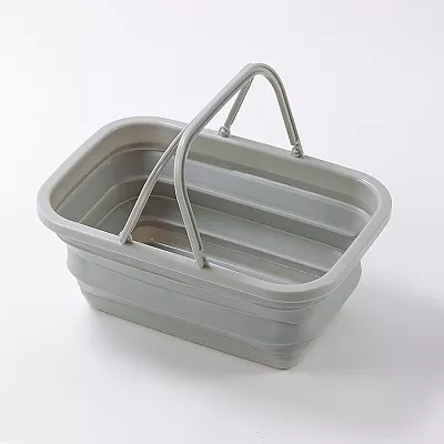 스탠다드 프로덕트 접이식 소프트 바스켓 그레이 5.3L