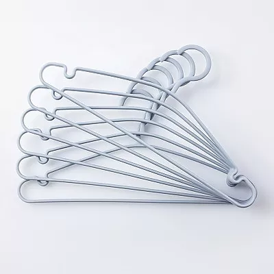 스탠다드 프로덕트 심플 옷걸이 그레이 6개