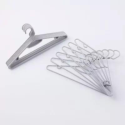 스탠다드 프로덕트 세탁 옷걸이 그레이 12개 39cm