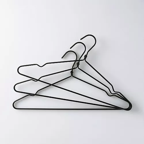 스탠다드 프로덕트 알루미늄 옷걸이 와이드 3개