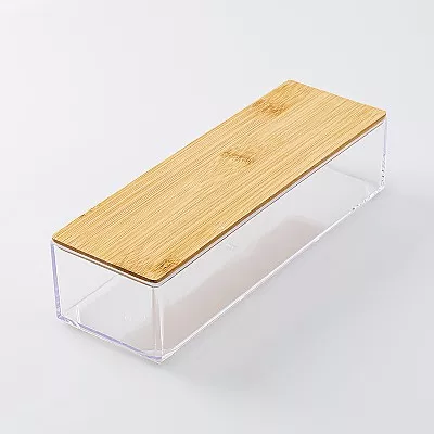스탠다드 프로덕트 소품 대나무 뚜껑 수납 케이스 6cmx24.6cmx8.2cm