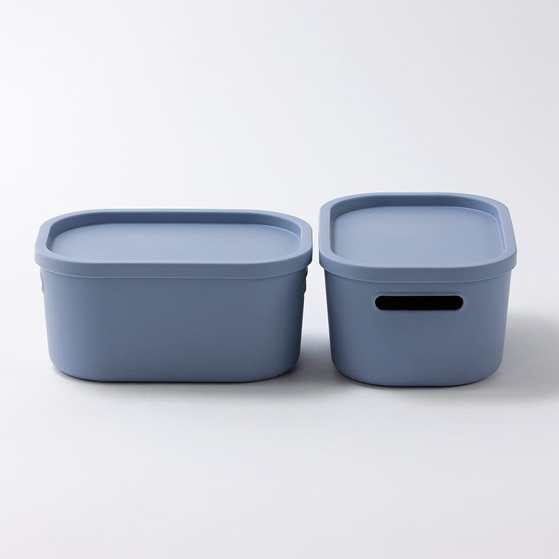 스탠다드 프로덕트 R30 박스 2개 블루그레이 17.5cmx12.5cmx8.5cm