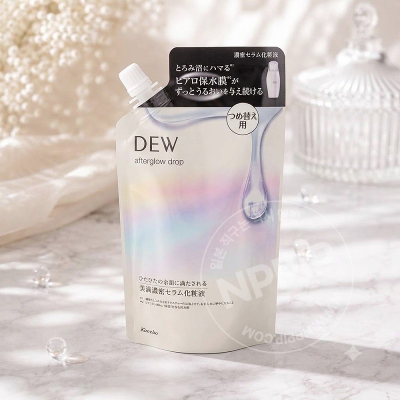 DEW 듀 애프터글로우 드롭 리필 160ml 화장수 토너