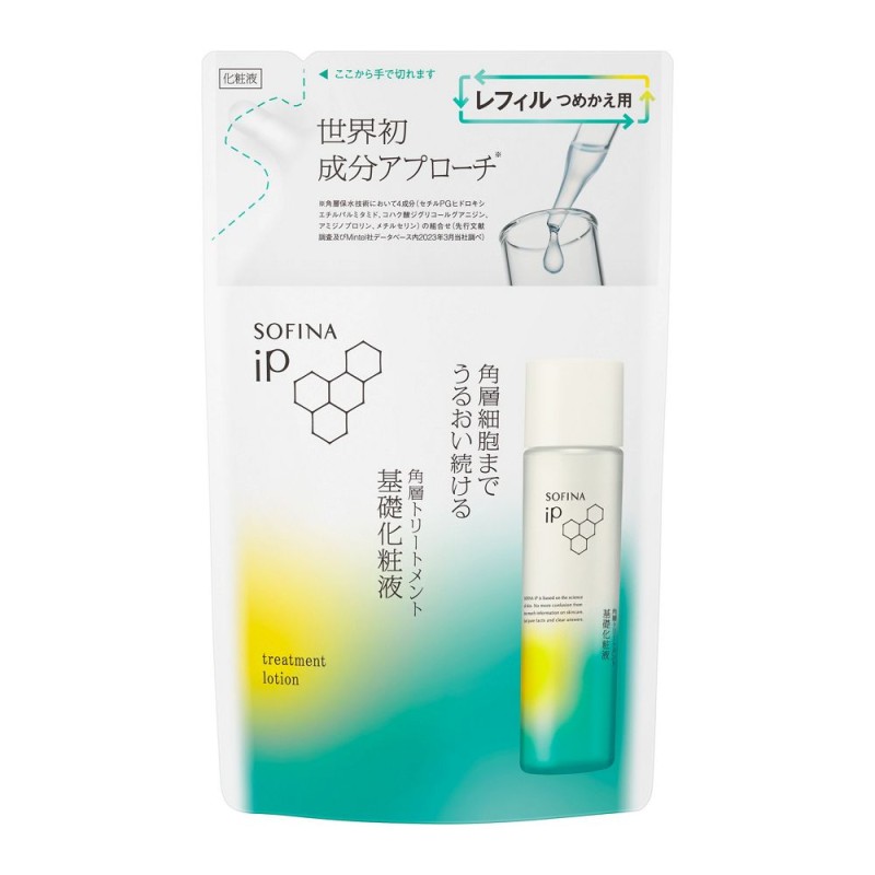 소피나 iP 각질층 트리트먼트 기초 화장수 토너 리필 150ml