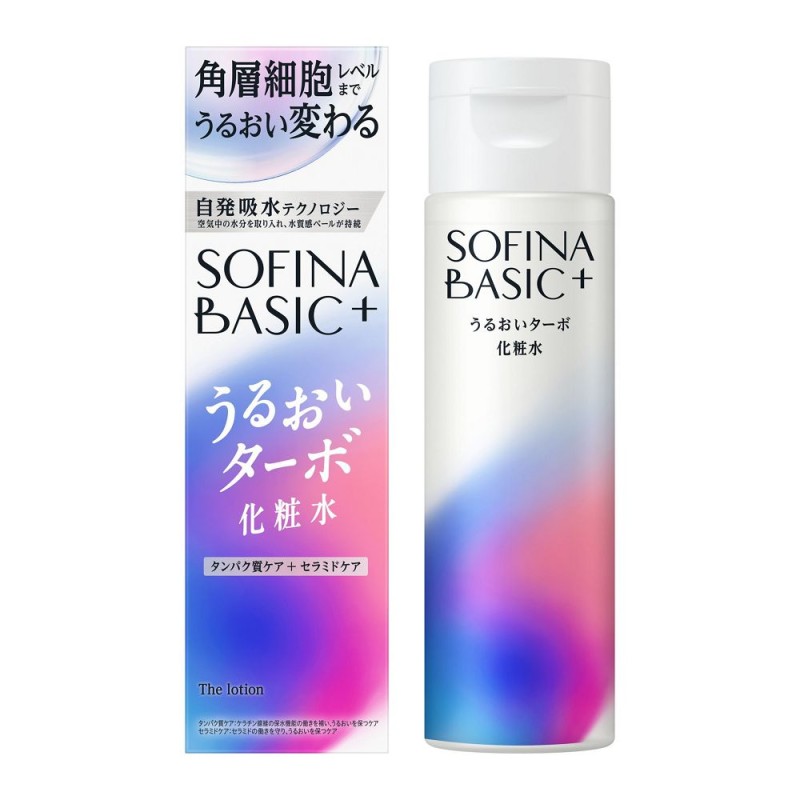 소피나 베이직 플러스 수분 터보 화장수 토너 160ml