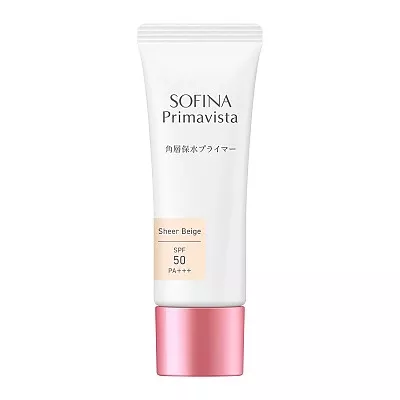 소피나 프리마비스타 각질층 보수 프라이머 시어 베이지 25g SPF50 PA+++ 무향료