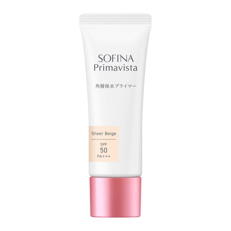 소피나 프리마비스타 각질층 보수 프라이머 시어 베이지 25g SPF50 PA+++ 무향료