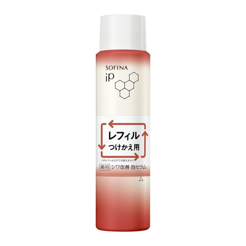 소피나 iP 약용 주름 관리 거품 세럼 리필 90g