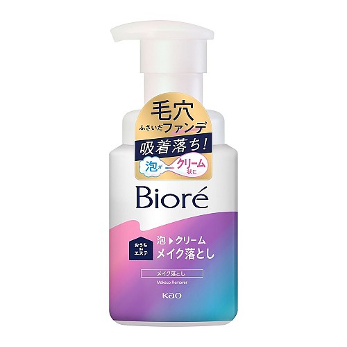 비오레 거품 크림 메이크업 리무버 클렌징폼 210ml